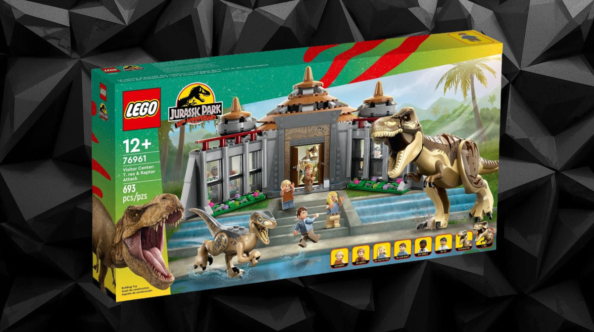 LEGO Jurassic World - Visitor Center: T. rex & Raptor Attack - 76961
