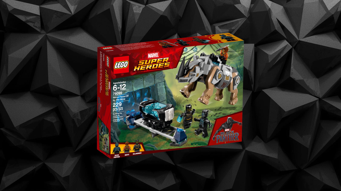LEGO Marvel - Rhino Face-Off by the Mine - 76099