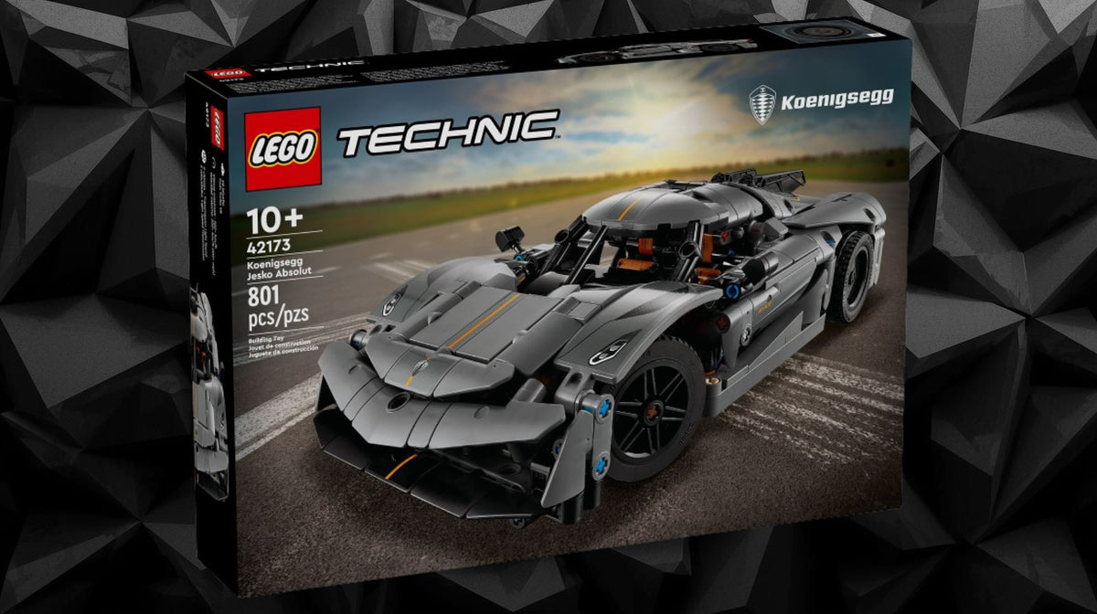 LEGO Technic - Koenigsegg Jesko Absolut Gray Hypercar - 42173