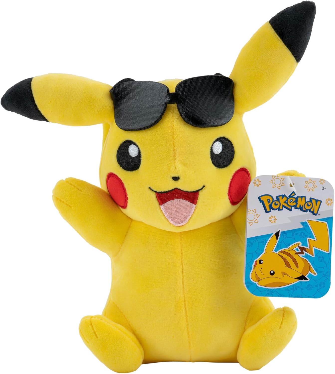 Pokemon 8" Pikachu Summer Sunglasses Plush
