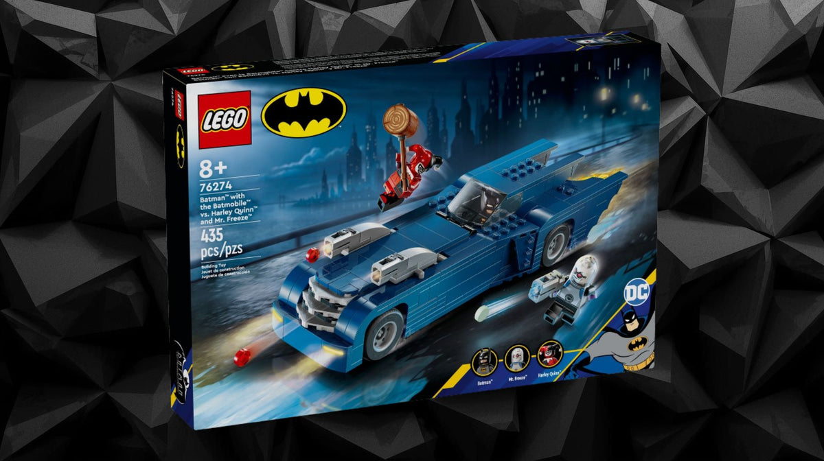 LEGO DC - Batman with the Batmobile vs. Harley Quinn and Mr. Freeze - 76274