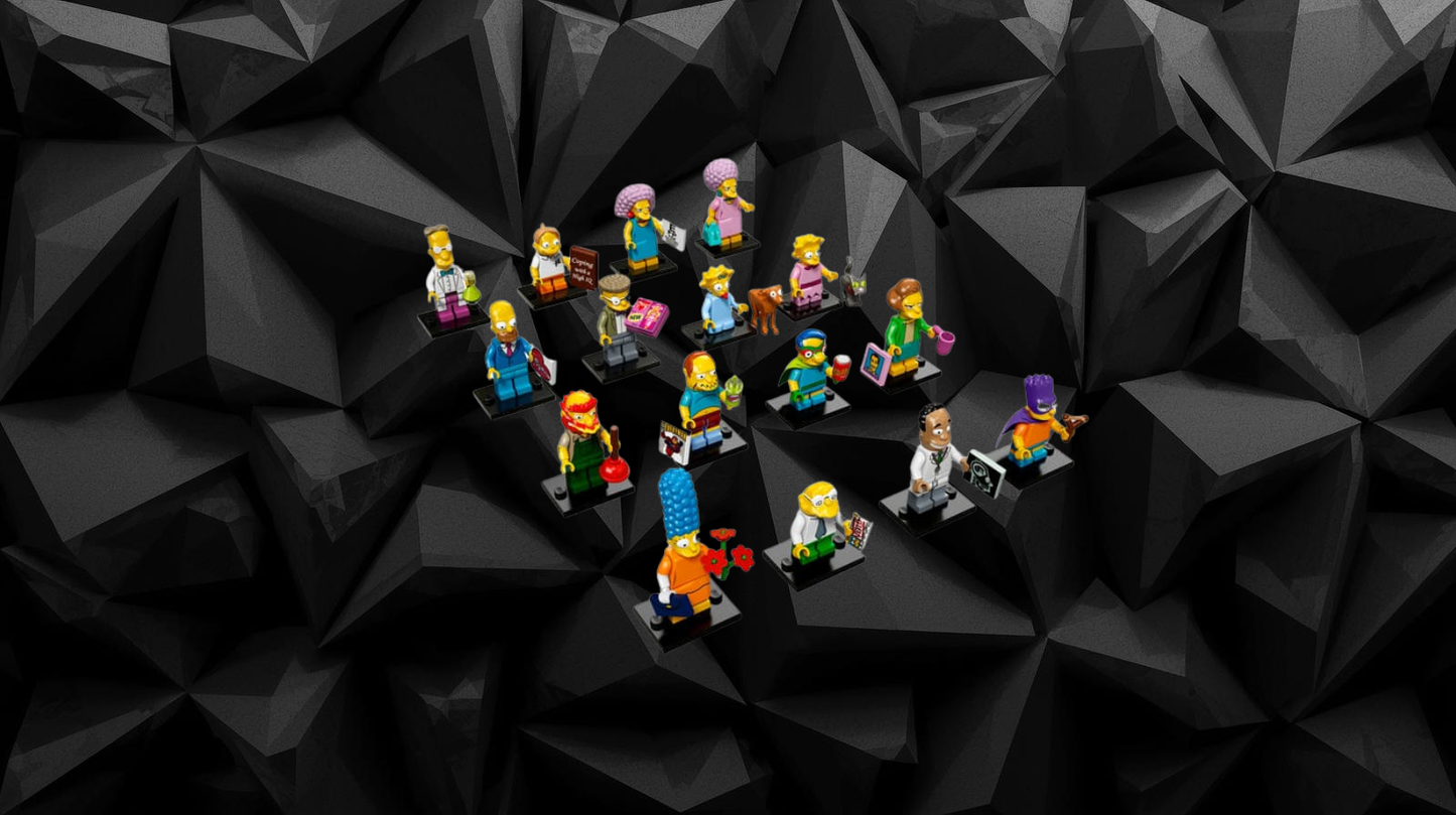 Minifigure, The Simpsons, Series 2 (Complete Set)