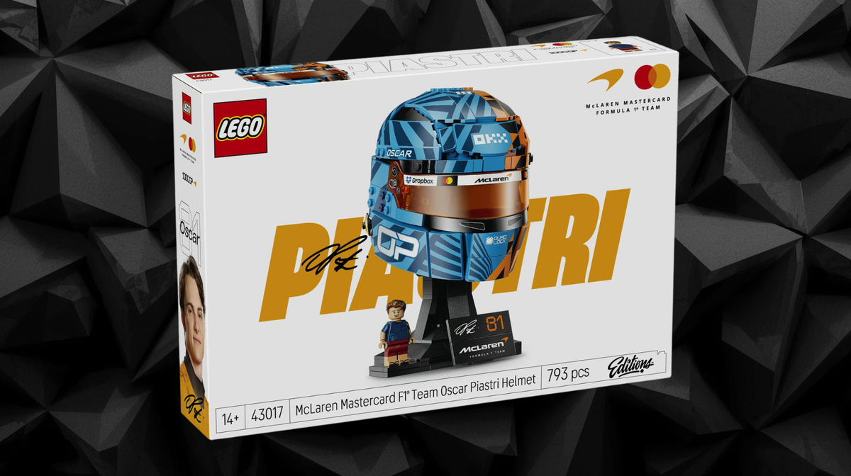 LEGO - McLaren Mastercard F1 Team Oscar Piastri Helmet - 43017