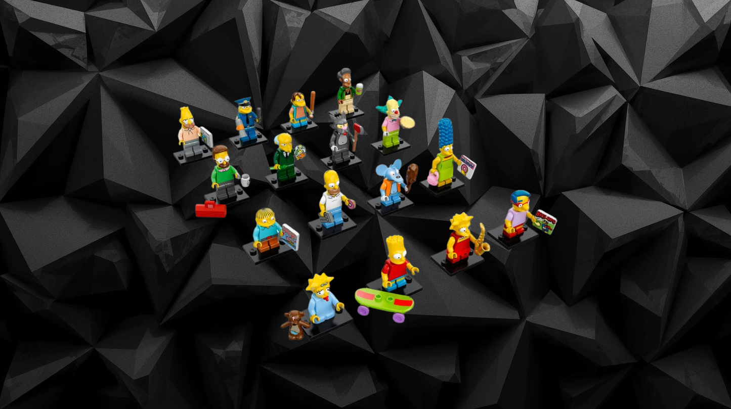 Minifigure, The Simpsons, Series 1 (Complete Set)